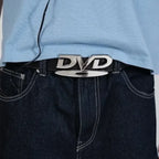 Y2K DVD Buckle Belt / 2000s Nostalgia