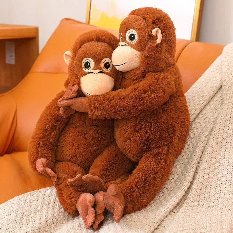 Punch "Emotional Support" Monkey Plushie / Giant 25 Inches Viral Orangutan Plush Toy Main image
