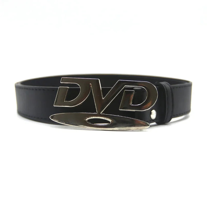 Y2K DVD Buckle Belt / 2000s Nostalgia