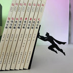 Superhero Bookend – Black Metal Floating Comic Book Holder
