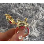 SpongeBob Cartoon Sponge Spinning BFF Ring Gift