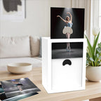 Ballet Dancer Tissue Box with Light