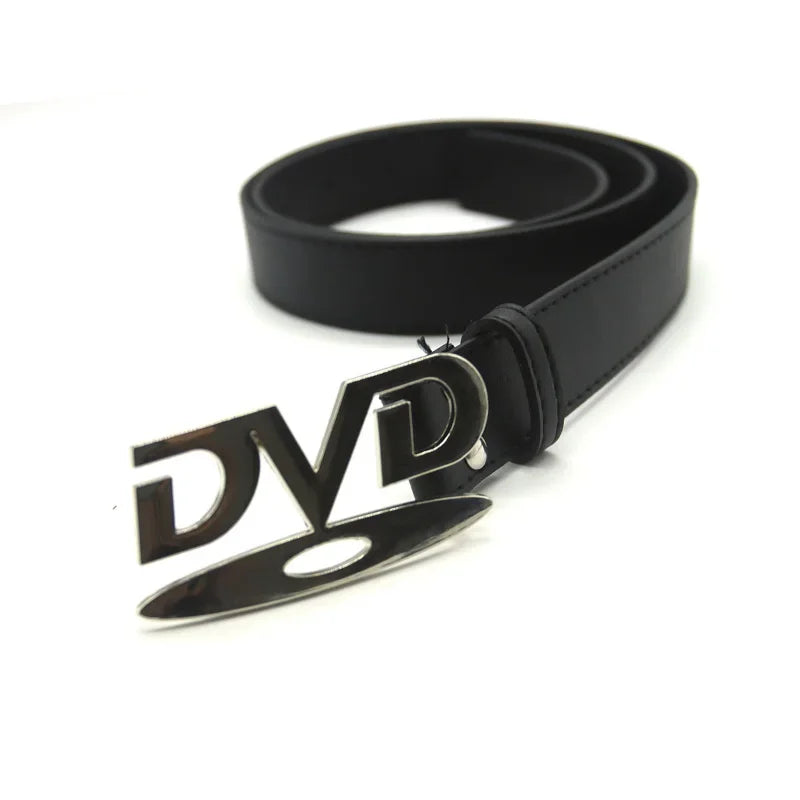 Y2K DVD Buckle Belt / 2000s Nostalgia