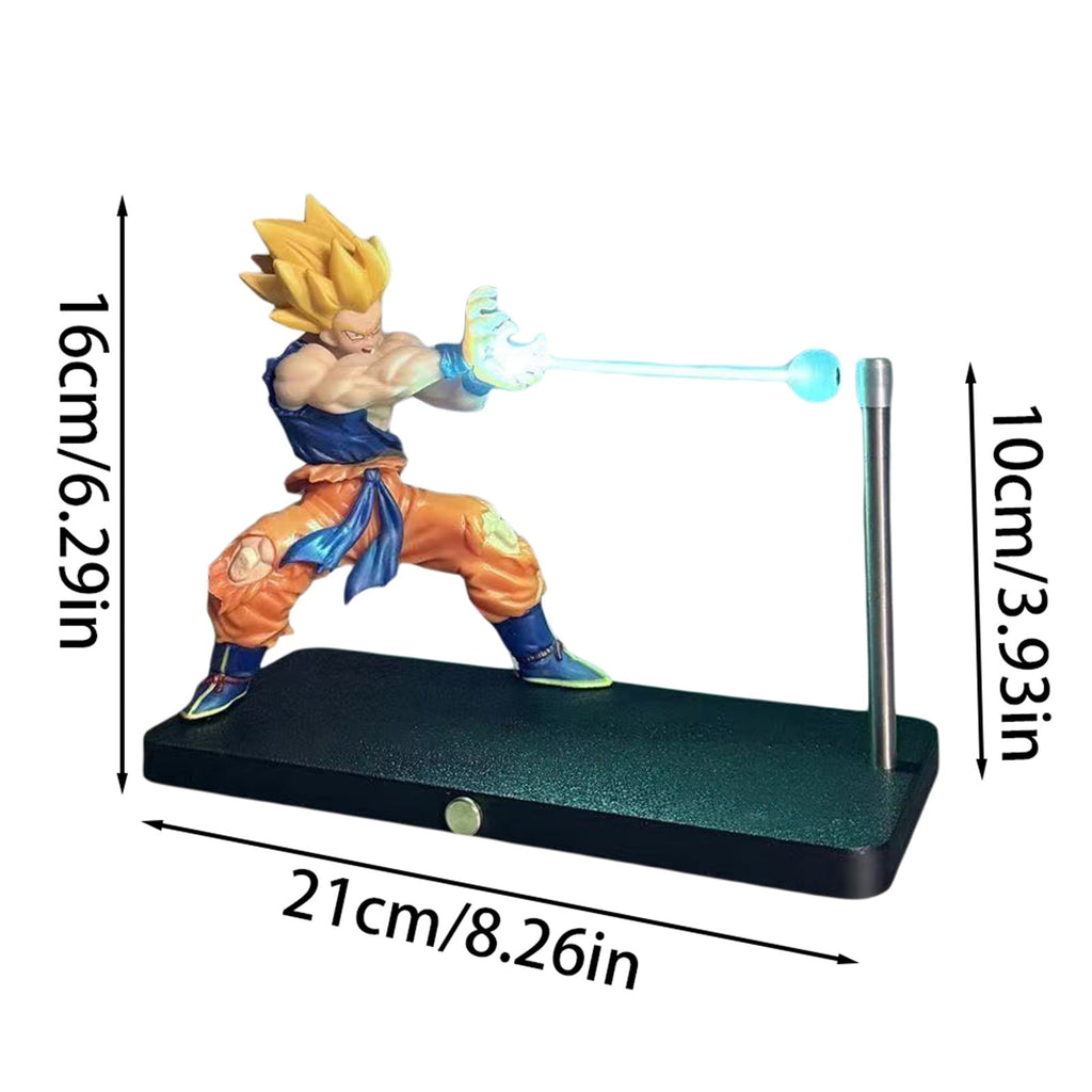 Super Saiyan Goku Kamehameha Wave Magnetic LED Lamp