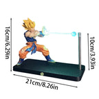 Super Saiyan Goku Kamehameha Wave Magnetic LED Lamp
